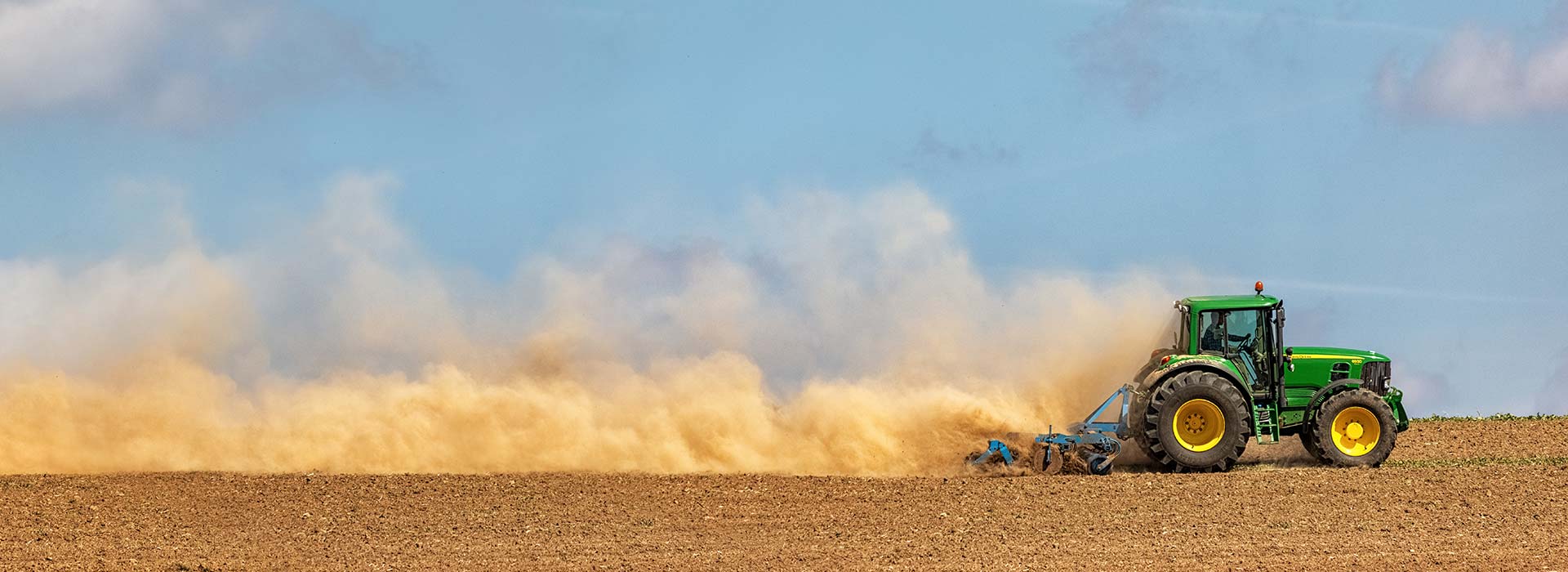 Tractor pulling disks